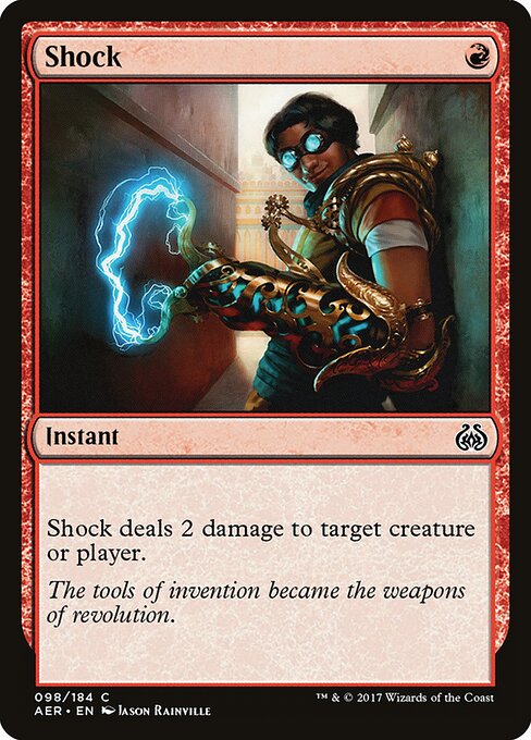 Shock — AER #98 normal Magic card