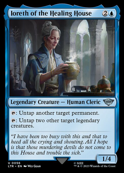 Ioreth of the Healing House — LTR #56 normal Magic card