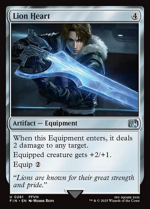 Lion Heart — FIN #261 normal Magic card