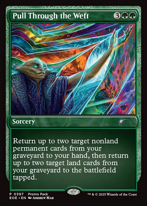 Pull Through the Weft — EOE #397 normal Magic card
