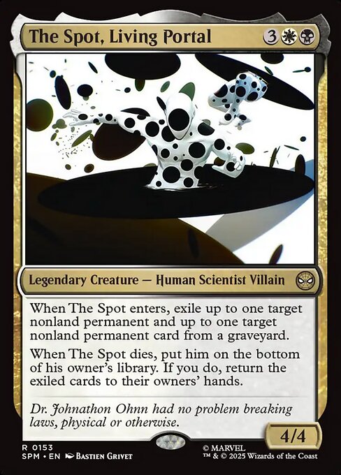 The Spot, Living Portal — SPM #153 normal Magic card