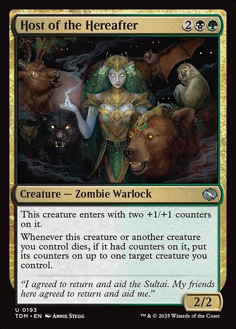 Host of the Hereafter — TDM #193 normal Magic card
