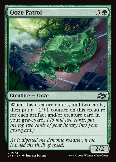 Ooze Patrol — DFT #172 normal Magic card