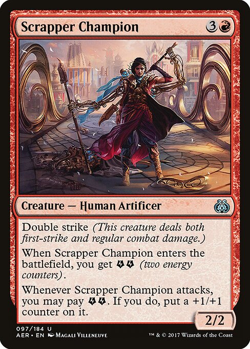 Scrapper Champion — AER #97 normal Magic card