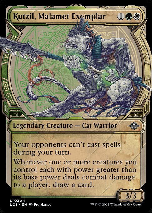 Kutzil, Malamet Exemplar — LCI #304 normal Magic card