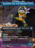 Donatello, Way with Machines — TMT #197 normal Magic card