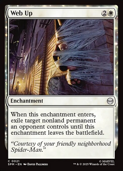 Web Up — SPM #21 normal Magic card