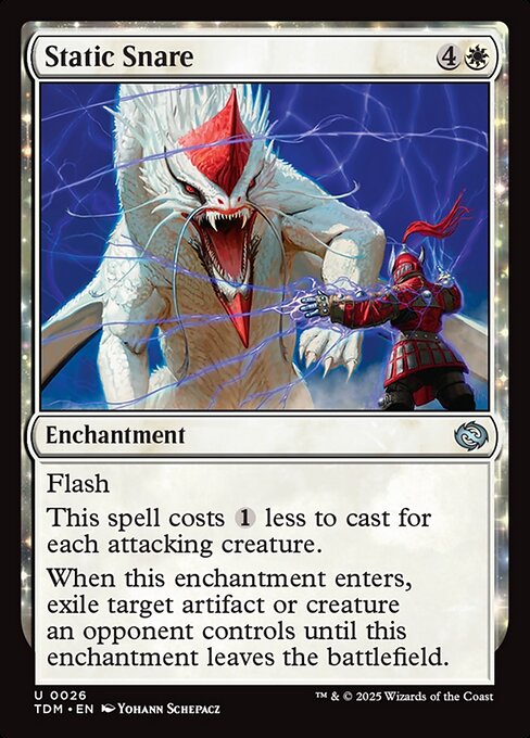 Static Snare — TDM #26 normal Magic card