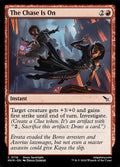 The Chase Is On — MKM #116 normal Magic card