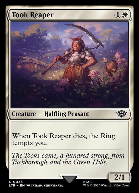 Took Reaper — LTR #35 normal Magic card