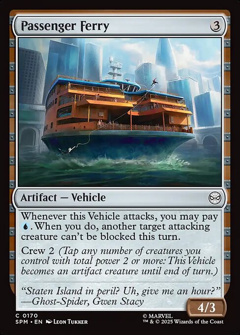 Passenger Ferry — SPM #170 normal Magic card