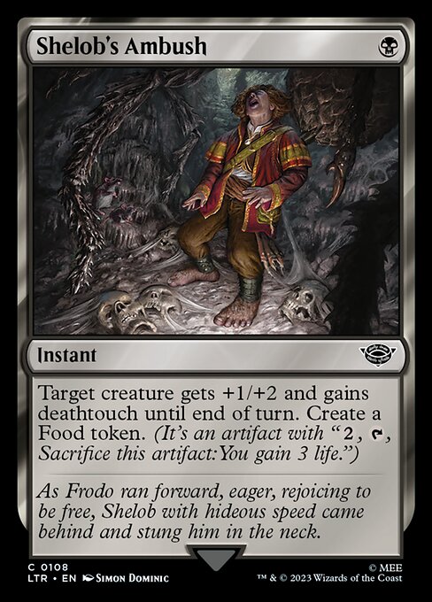 Shelob's Ambush — LTR #108 normal Magic card