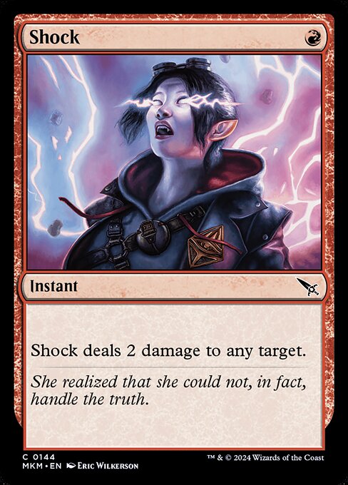 Shock — MKM #144 normal Magic card