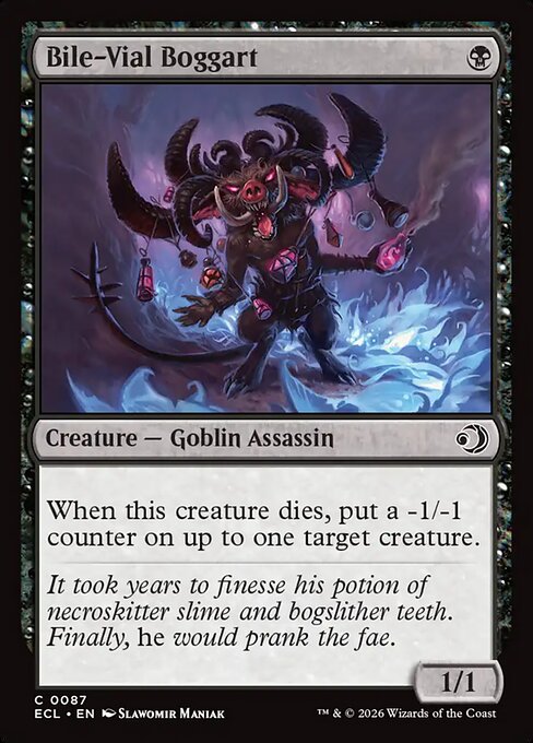 Bile-Vial Boggart — ECL #87 normal Magic card