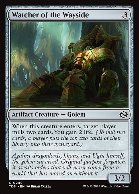 Watcher of the Wayside — TDM #249 normal Magic card