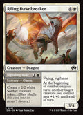 Riling Dawnbreaker // Signaling Roar — TDM #21 normal Magic card