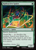 Radioactive Spider — SPM #285 foil Magic card