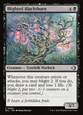 Blighted Blackthorn — ECL #90 normal Magic card