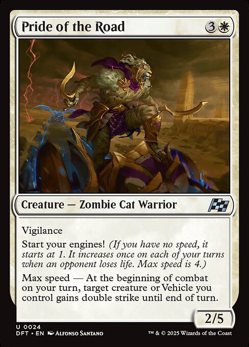 Pride of the Road — DFT #24 normal Magic card