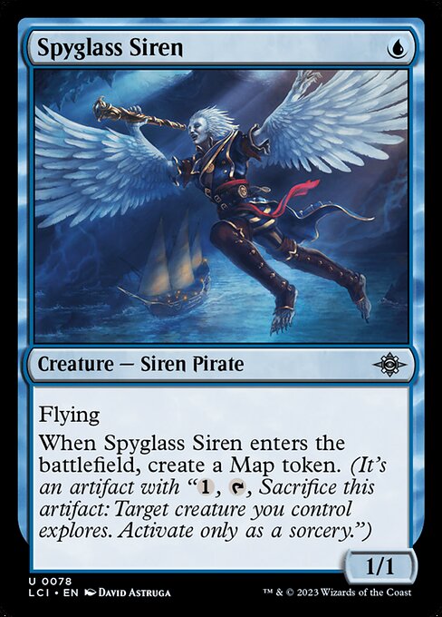 Spyglass Siren — LCI #78 normal Magic card