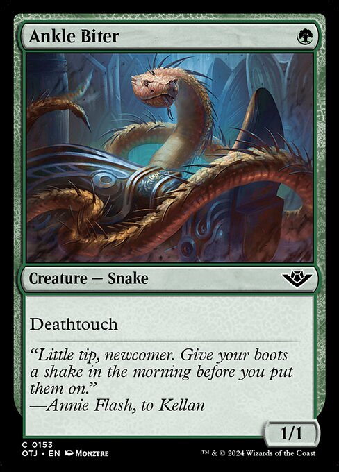 Ankle Biter — OTJ #153 normal Magic card