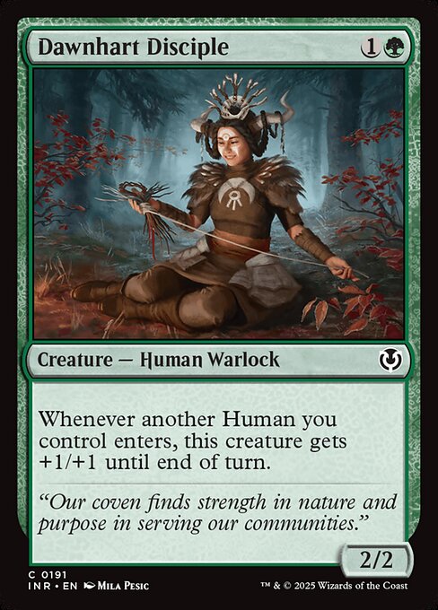 Dawnhart Disciple — INR #191 normal Magic card