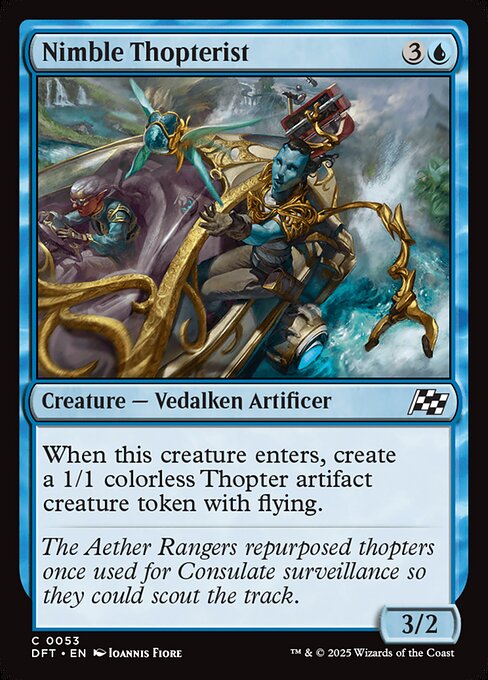 Nimble Thopterist — DFT #53 normal Magic card