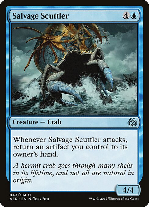 Salvage Scuttler — AER #43 normal Magic card