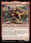 Stegron the Dinosaur Man — SPM #95 normal Magic card