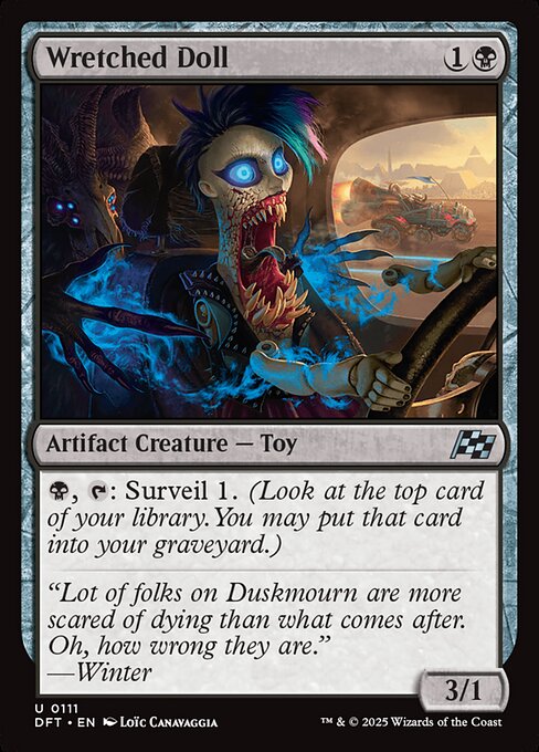 Wretched Doll — DFT #111 normal Magic card