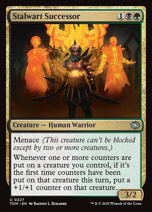 Stalwart Successor — TDM #227 normal Magic card