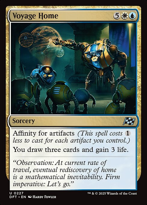 Voyage Home — DFT #227 normal Magic card