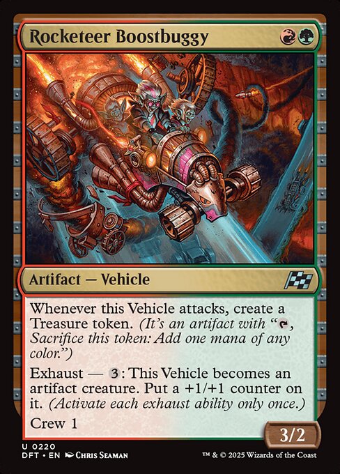 Rocketeer Boostbuggy — DFT #220 normal Magic card