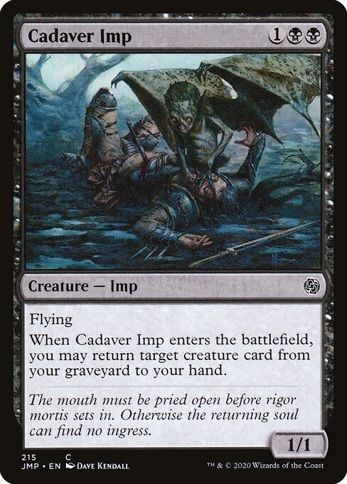 Cadaver Imp — JMP #215 normal Magic card