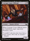 Corrupt Court Official — SNC #70 normal Magic card