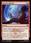 Narset's Rebuke — TDM #114 normal Magic card