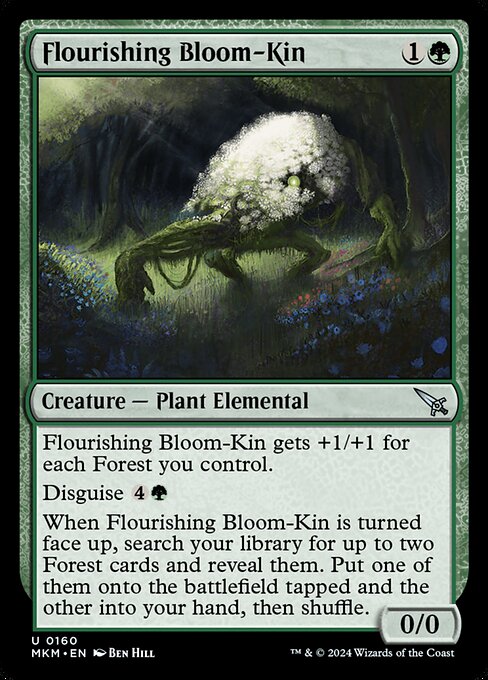 Flourishing Bloom-Kin — MKM #160 normal Magic card