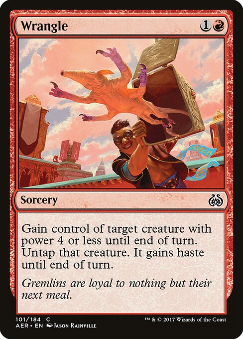 Wrangle — AER #101 normal Magic card