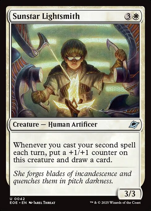 Sunstar Lightsmith — EOE #42 normal Magic card