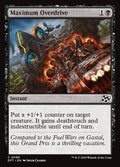 Maximum Overdrive — DFT #96 normal Magic card