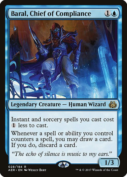 Baral, Chief of Compliance — AER #28 normal Magic card
