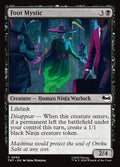 Foot Mystic — TMT #63 normal Magic card