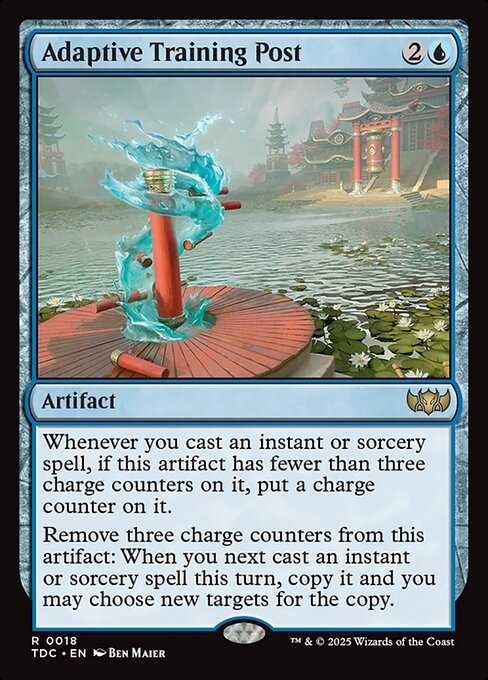 Adaptive Training Post — TDC #18 normal Magic card