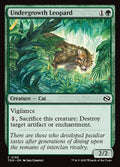 Undergrowth Leopard — TDM #165 normal Magic card