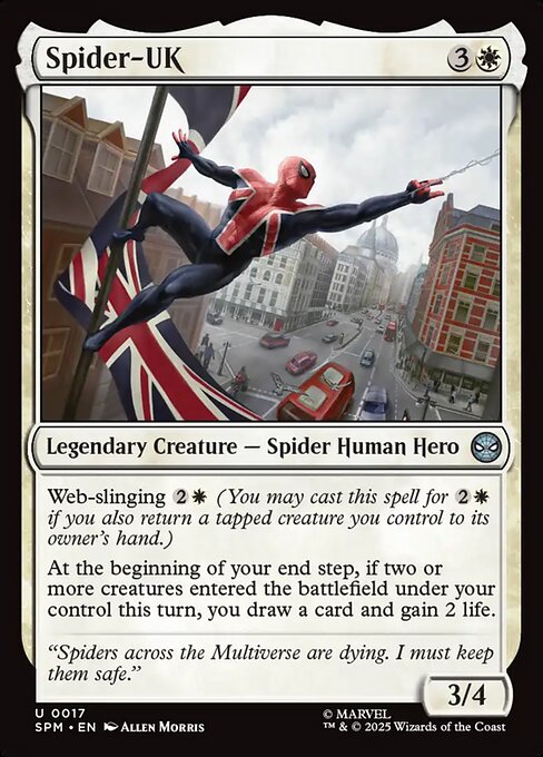 Spider-UK — SPM #17 normal Magic card