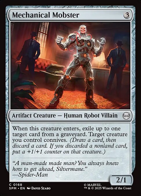 Mechanical Mobster — SPM #168 normal Magic card