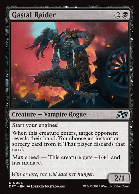 Gastal Raider — DFT #86 normal Magic card