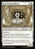 Fear of Surveillance — DSK #11 normal Magic card