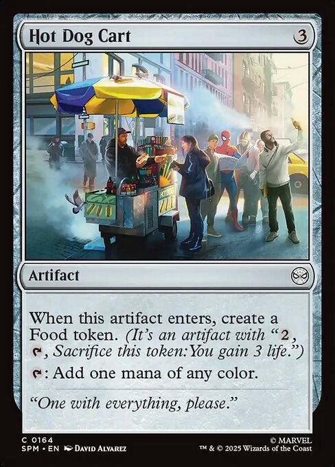 Hot Dog Cart — SPM #164 normal Magic card