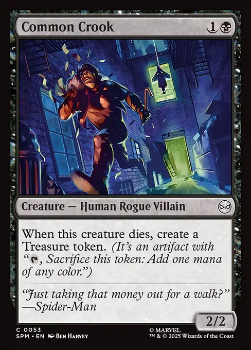 Common Crook — SPM #53 normal Magic card